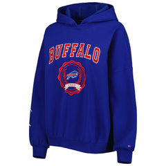 Buffalo Bills Tommy Hilfiger Women's Becca Drop Shoulder Pullover Hoodie Royal | NFL
