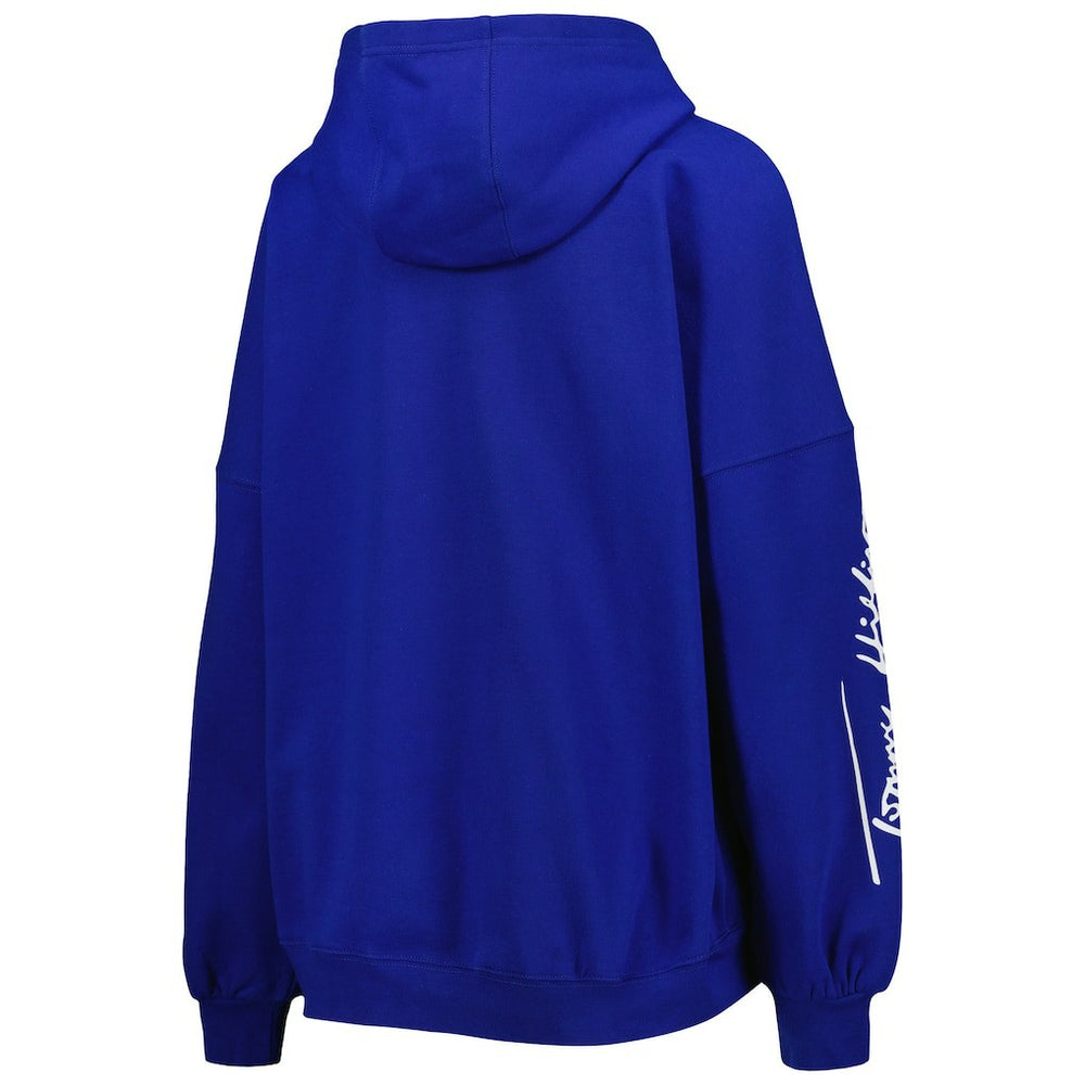 Buffalo Bills Tommy Hilfiger Women's Becca Drop Shoulder Pullover Hoodie Royal | NFL