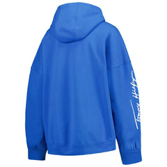 Los Angeles Chargers Tommy Hilfiger Women's Becca Drop Shoulder Pullover Hoodie Powder Blue | NFL