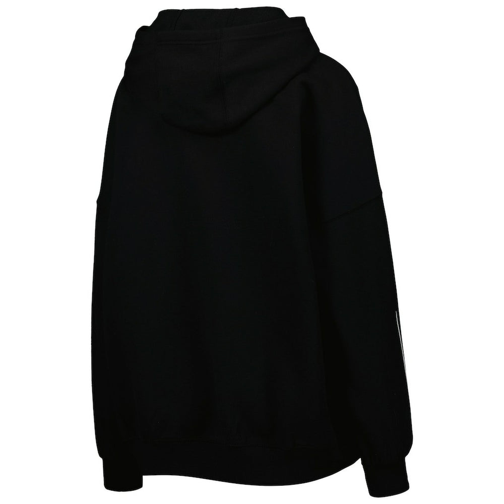 New Orleans Saints Tommy Hilfiger Women's Becca Drop Shoulder Pullover Hoodie Black | NFL