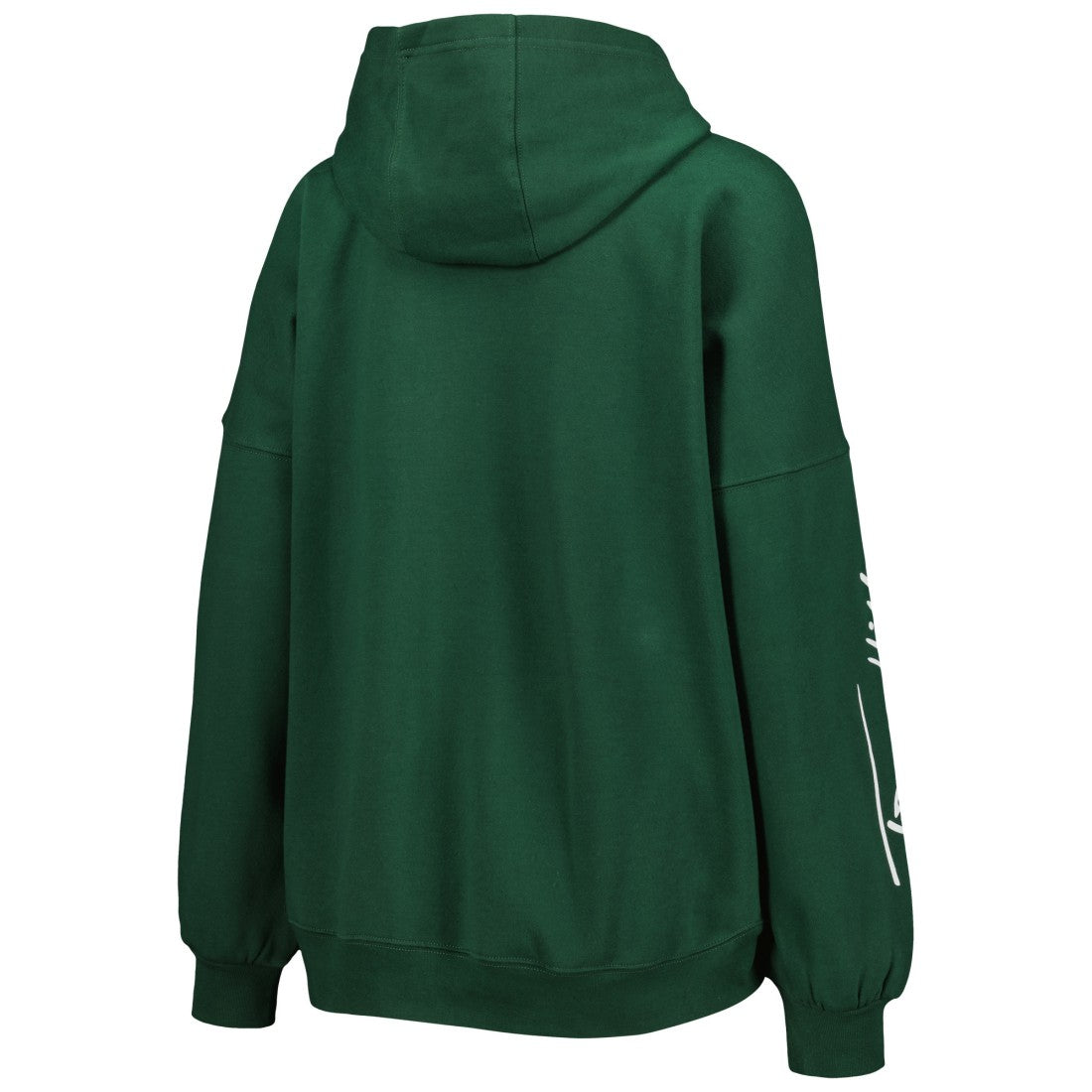 Green Bay Packers Tommy Hilfiger Women's Becca Drop Shoulder Pullover Hoodie Green | NFL