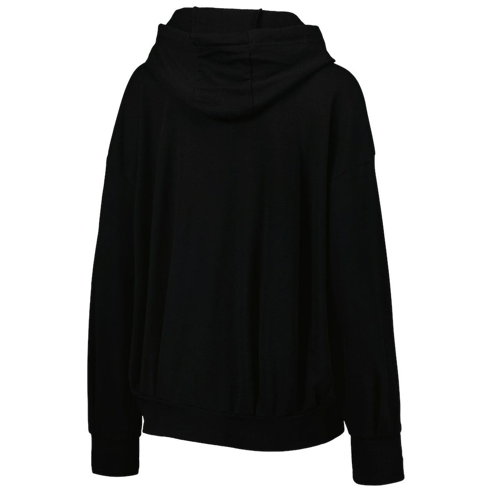 Carolina Panthers MSX by Michael Strahan Women's Emerson Lightweight Full-Zip Hoodie Black | NFL