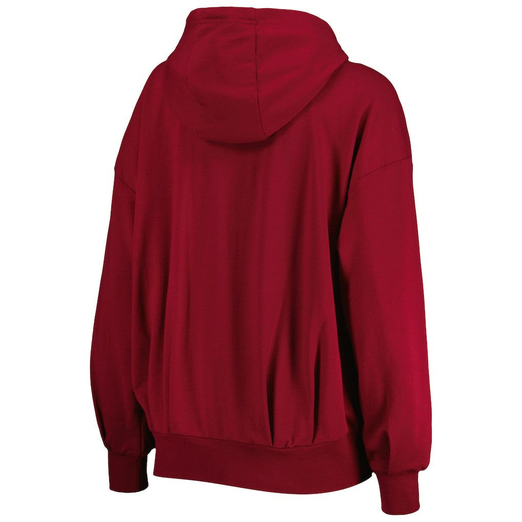 Washington Commanders MSX by Michael Strahan Women's Emerson Lightweight Full-Zip Hoodie Burgundy | NFL