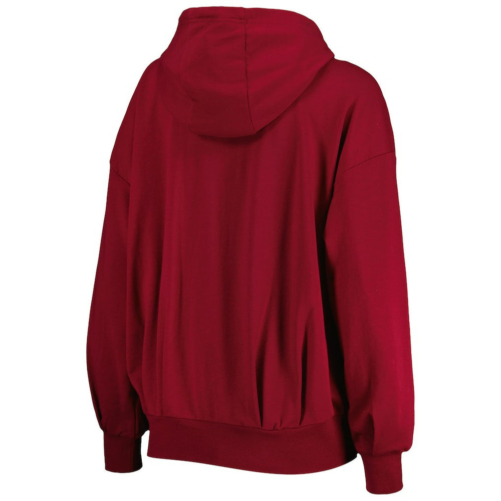 Washington Commanders MSX by Michael Strahan Women's Emerson Lightweight Full-Zip Hoodie Burgundy | NFL