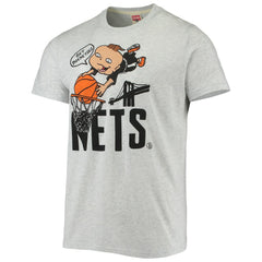 Brooklyn Nets Homage NBA x Rugrats Tri-Blend T-Shirt Ash - NBA