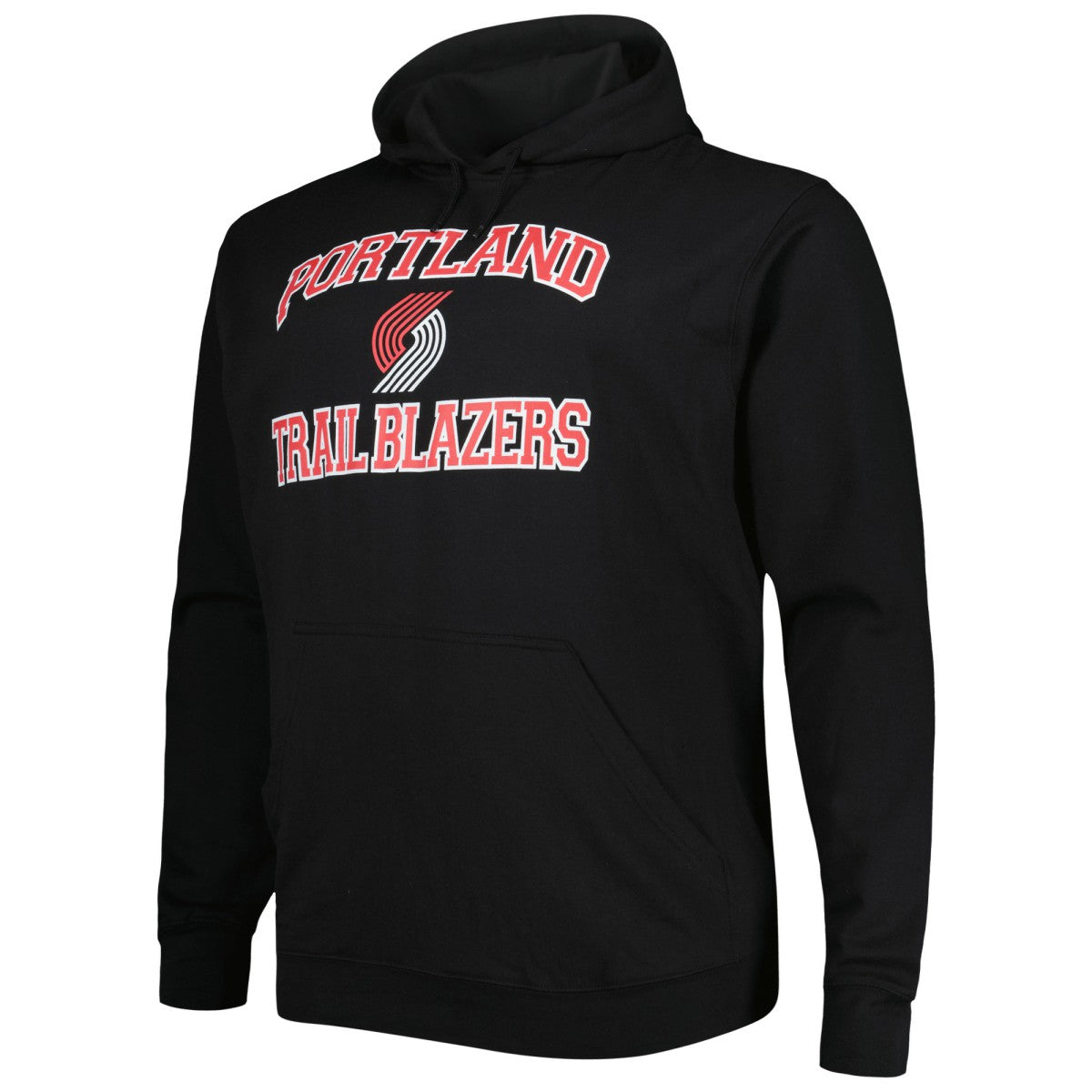 Portland Trail Blazers Big & Tall Heart & Soul Pullover Hoodie Black - NBA