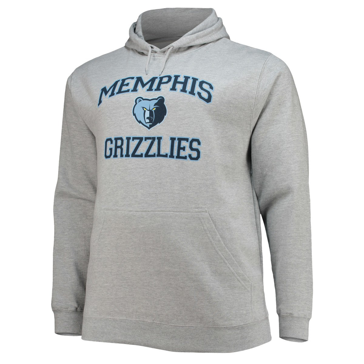 Memphis Grizzlies Big & Tall Heart & Soul Pullover Hoodie Heathered Gray - NBA