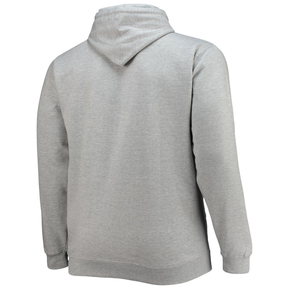 Memphis Grizzlies Big & Tall Heart & Soul Pullover Hoodie Heathered Gray - NBA