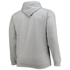 Memphis Grizzlies Big & Tall Heart & Soul Pullover Hoodie Heathered Gray - NBA