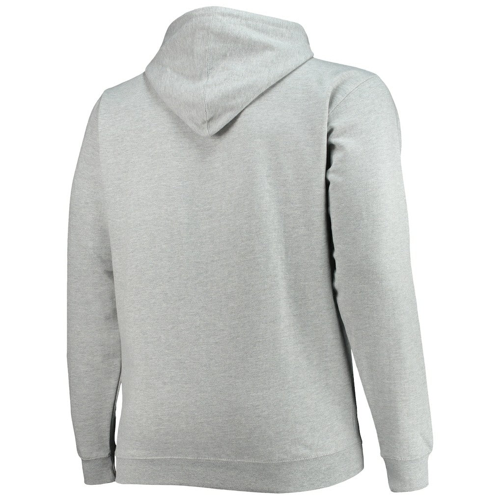 Atlanta Hawks Big & Tall Heart & Soul Pullover Hoodie Heathered Gray - NBA