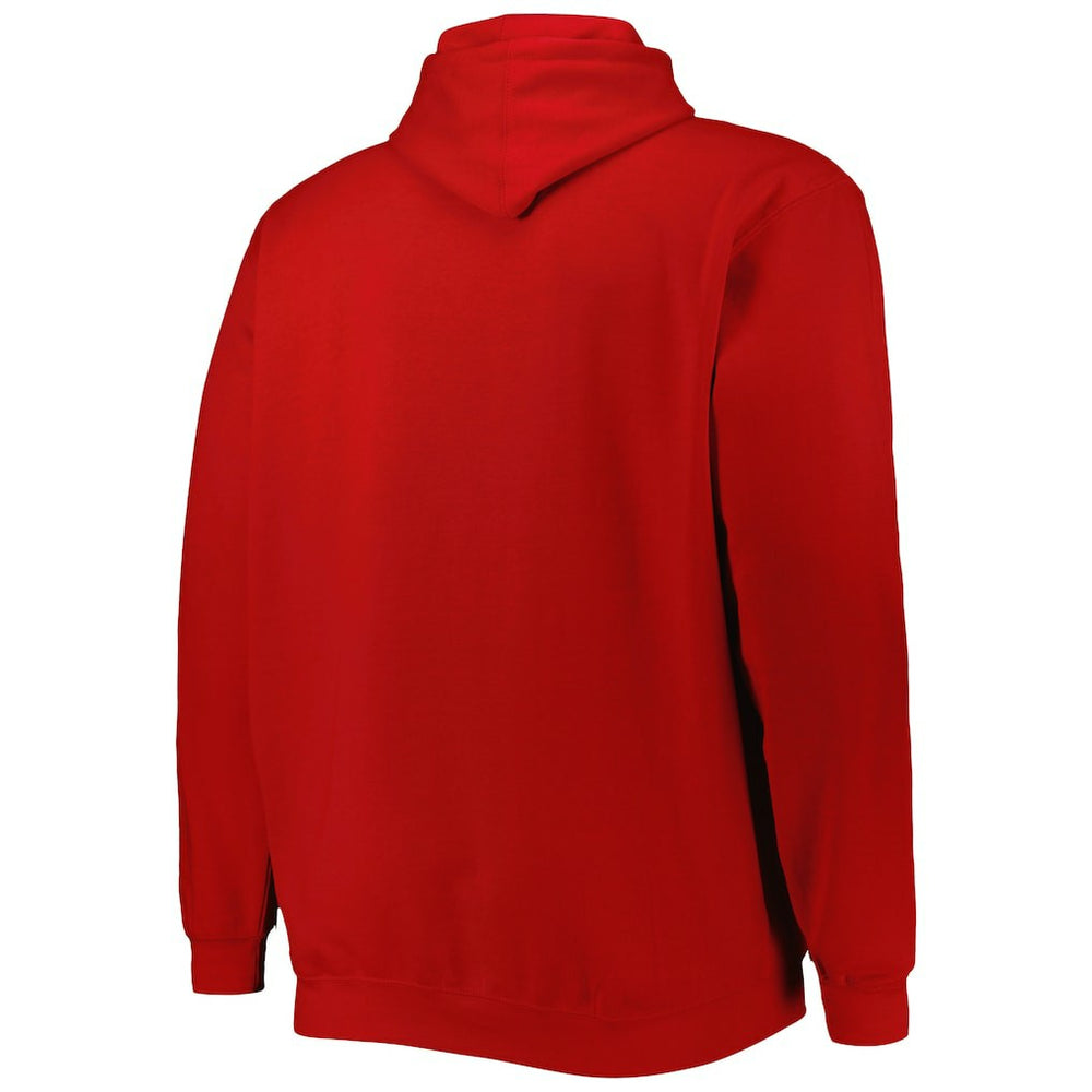 Atlanta Hawks Big & Tall Heart & Soul Pullover Hoodie Red - NBA