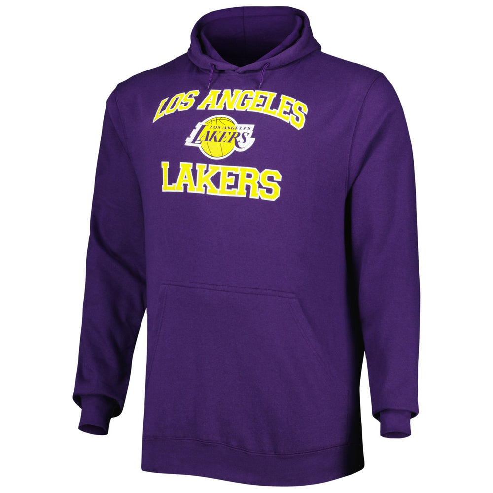 Los Angeles Lakers Big & Tall Heart & Soul Pullover Hoodie Purple - NBA