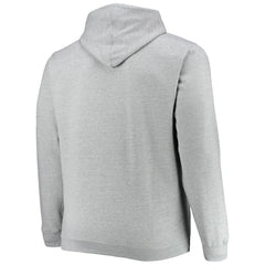 Brooklyn Nets Big & Tall Heart & Soul Pullover Hoodie Heathered Gray - NBA
