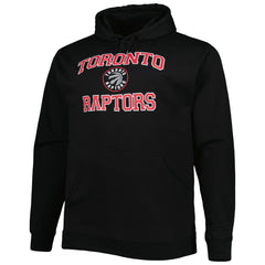 Toronto Raptors Big & Tall Heart & Soul Pullover Hoodie Black - NBA