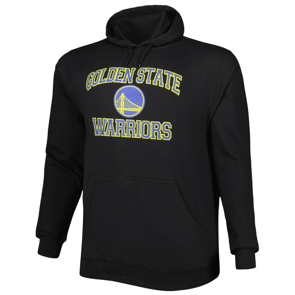 Golden State Warriors Big & Tall Heart & Soul Pullover Hoodie Black - NBA