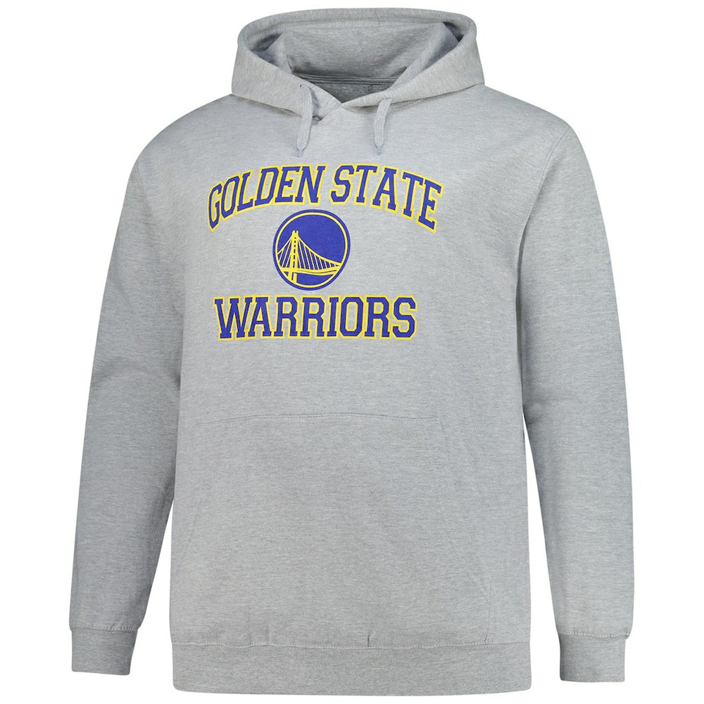 Golden State Warriors Big & Tall Heart & Soul Pullover Hoodie Heathered Gray - NBA