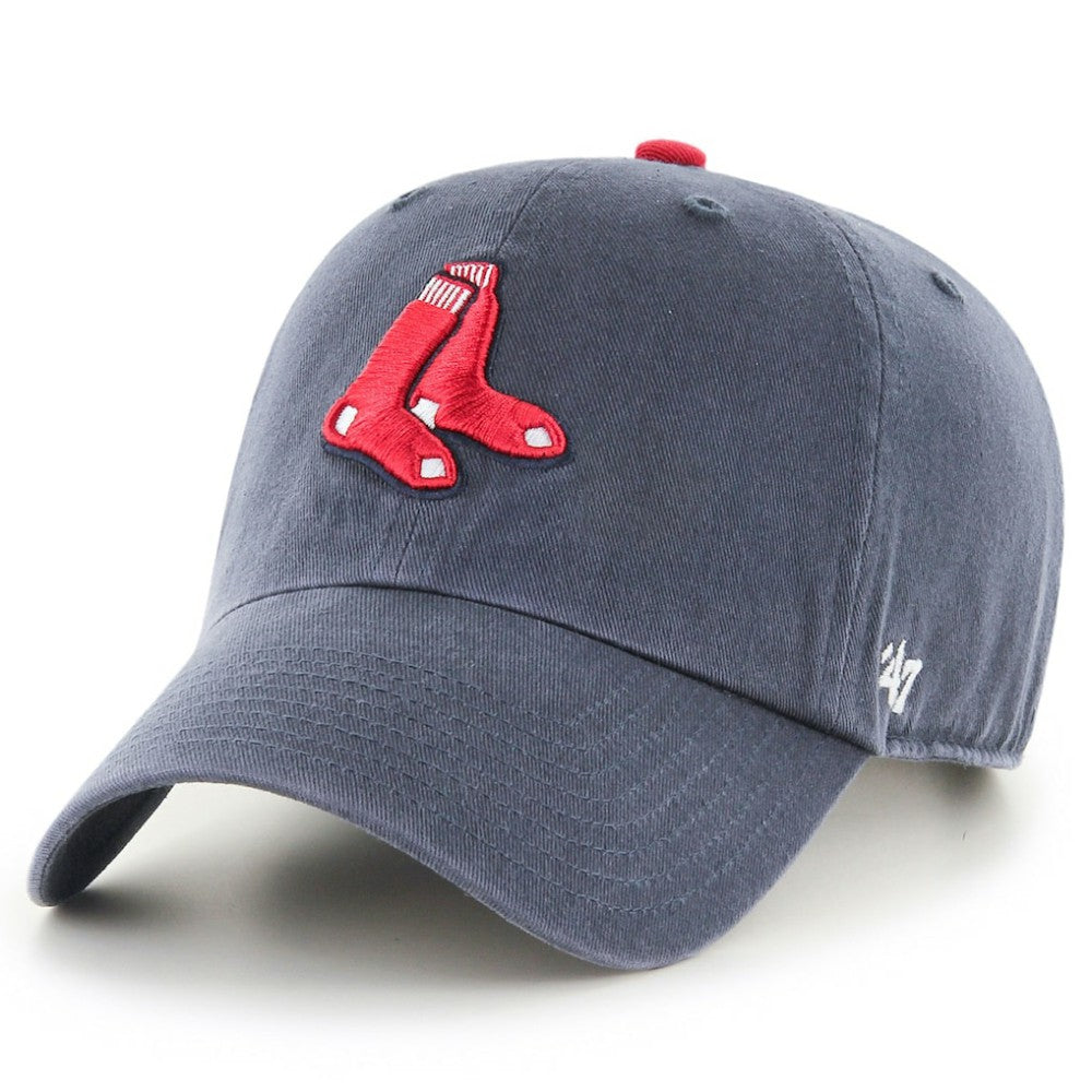 Boston Red Sox '47 Youth Clean Up Team Logo Adjustable Hat - MLB