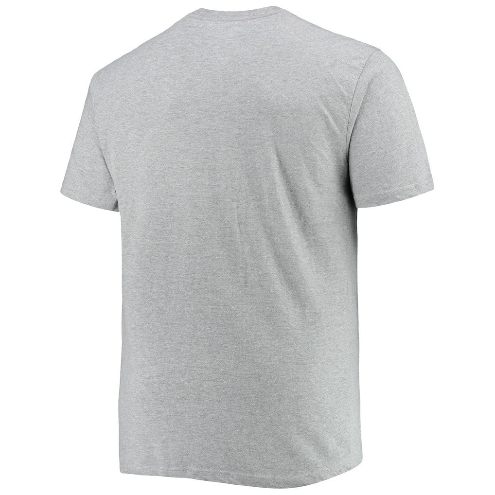 Philadelphia 76ers Big & Tall Heart & Soul T-Shirt Heathered Gray - NBA