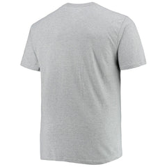 Philadelphia 76ers Big & Tall Heart & Soul T-Shirt Heathered Gray - NBA