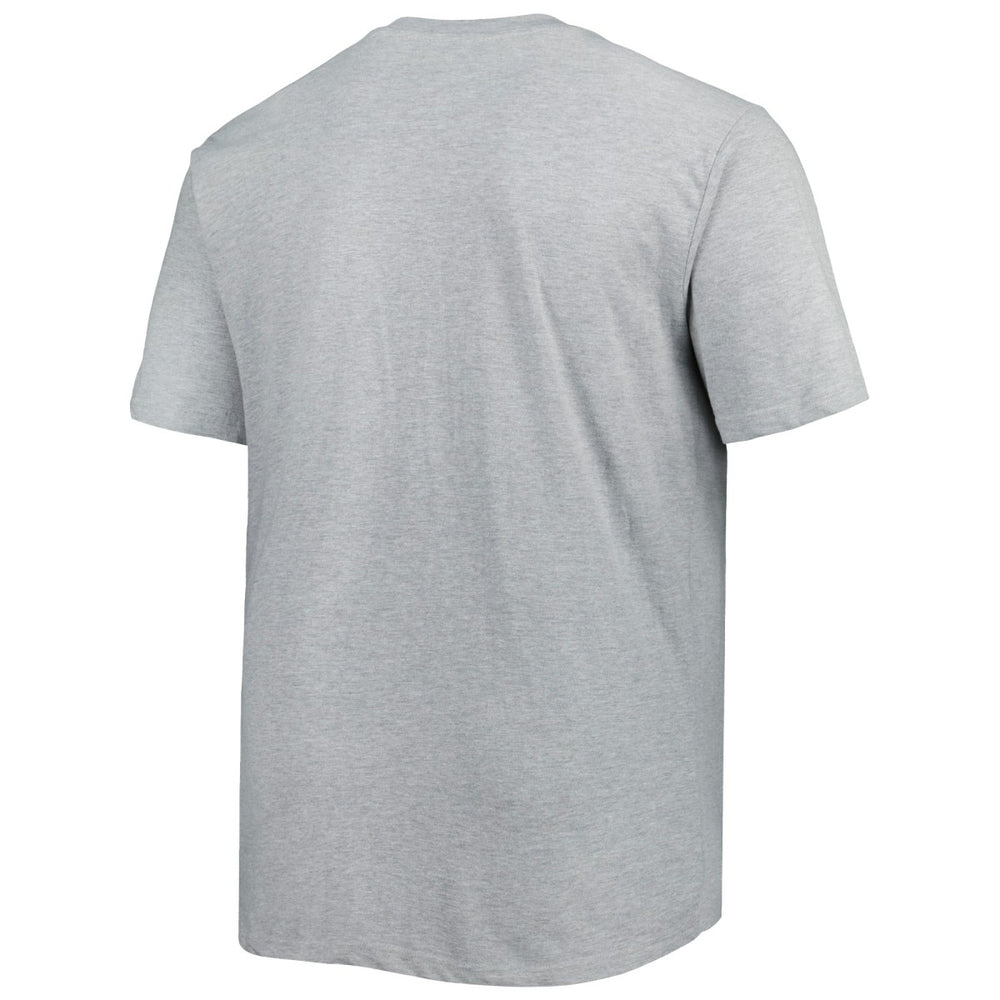Milwaukee Bucks Big & Tall Heart & Soul T-Shirt Heathered Gray - NBA