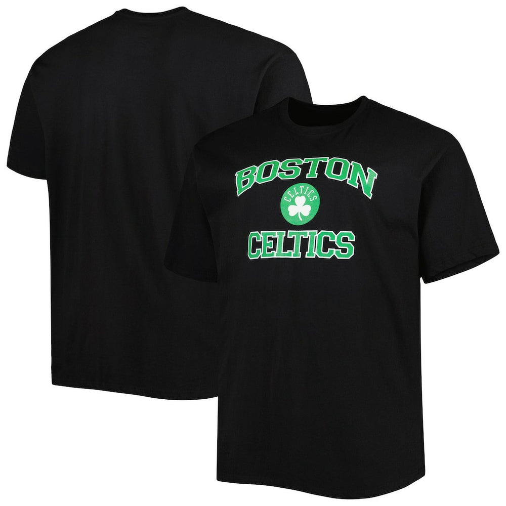 Boston Celtics Big & Tall Heart & Soul T-Shirt Black - NBA