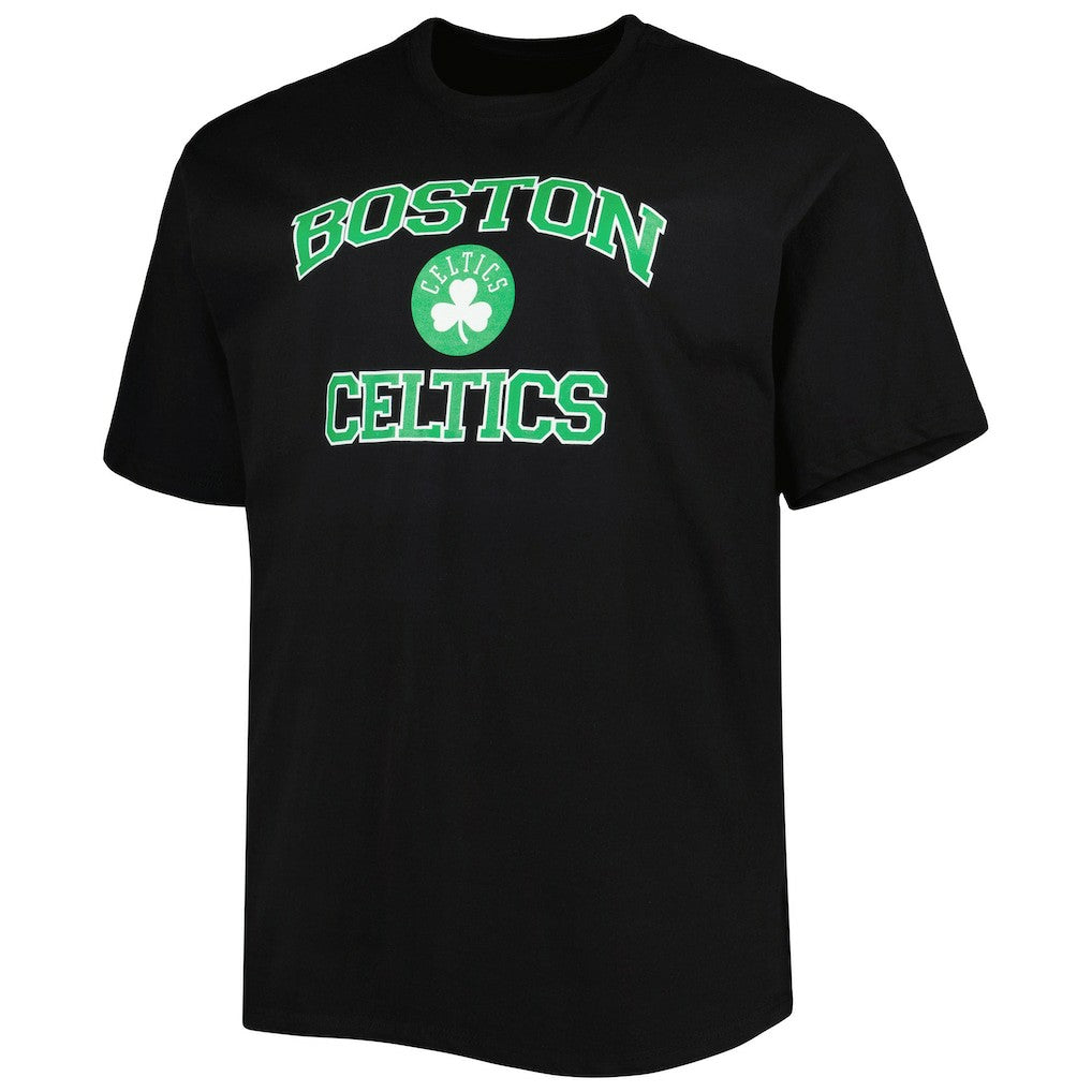 Boston Celtics Big & Tall Heart & Soul T-Shirt Black - NBA