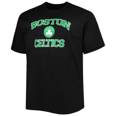 Boston Celtics Big & Tall Heart & Soul T-Shirt Black - NBA