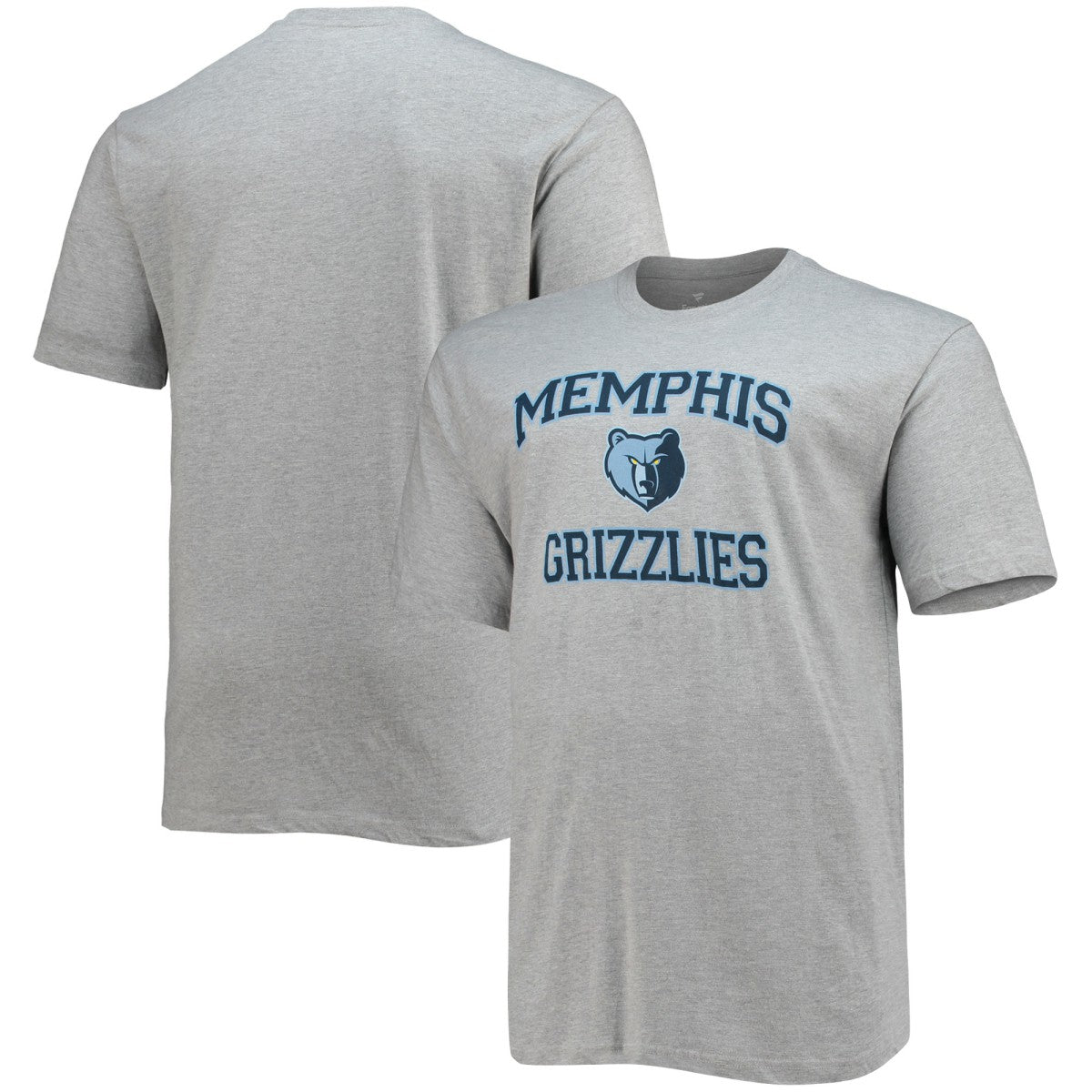 Memphis Grizzlies Big & Tall Heart & Soul T-Shirt Heathered Gray - NBA
