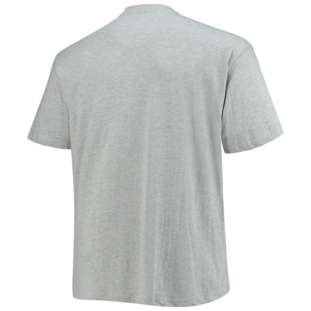 Atlanta Hawks Big & Tall Heart & Soul T-Shirt Heathered Gray - NBA