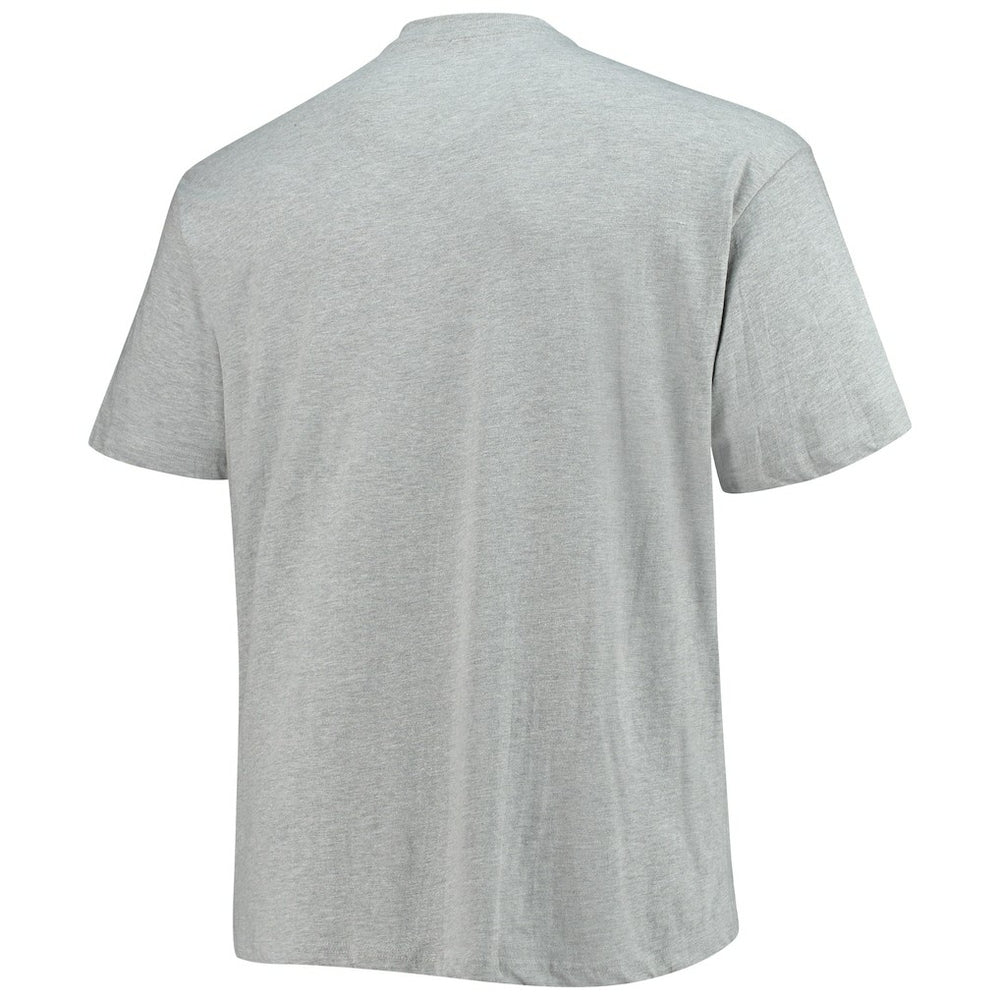 Atlanta Hawks Big & Tall Heart & Soul T-Shirt Heathered Gray - NBA