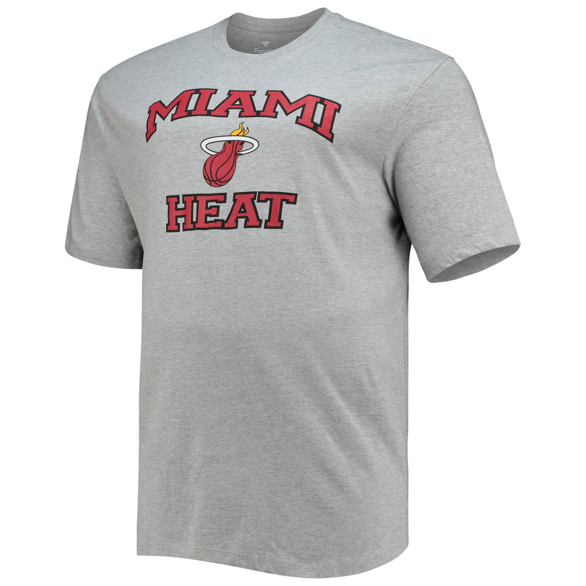Miami Heat Big & Tall Heart & Soul T-Shirt Heathered Gray - NBA