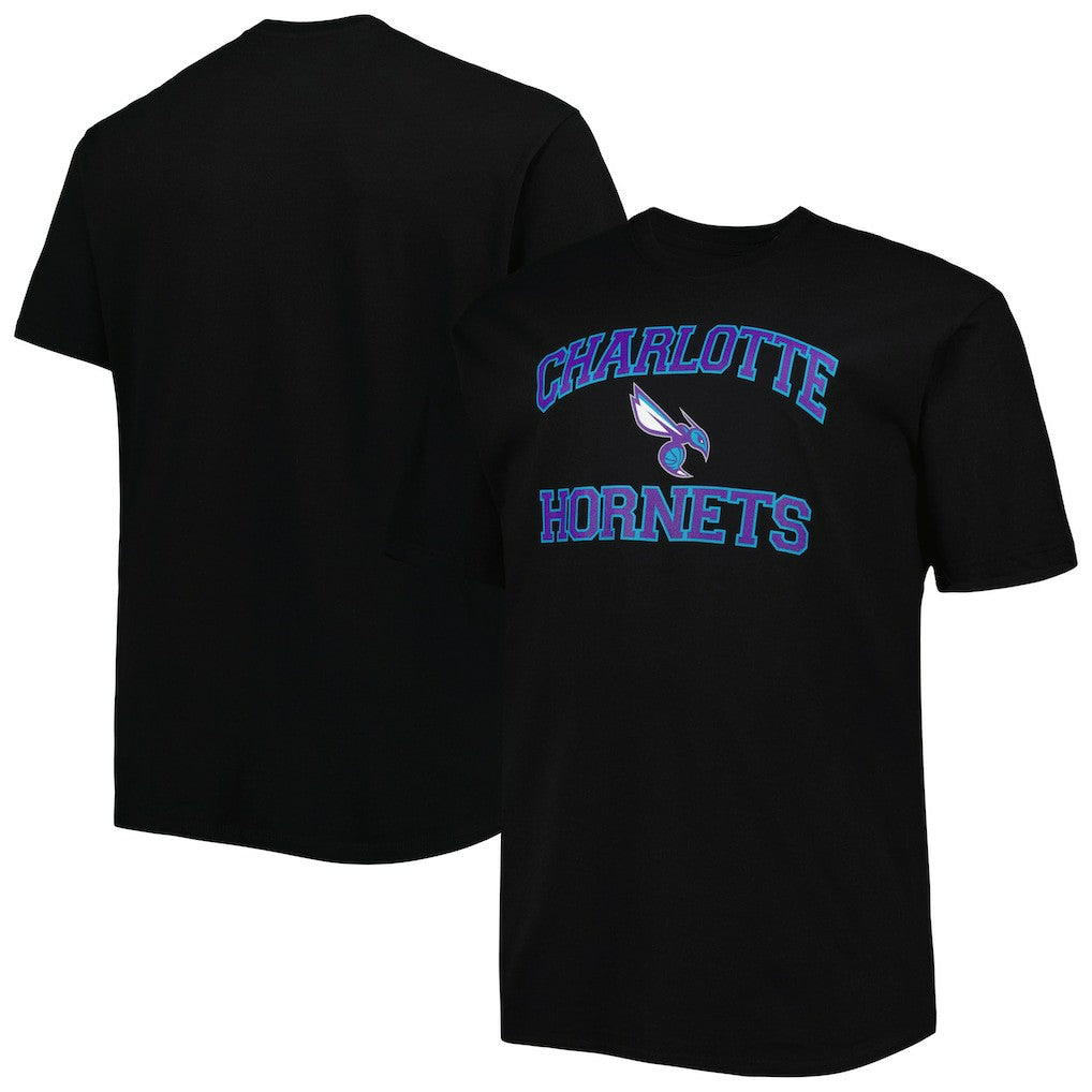 Charlotte Hornets Big & Tall Heart & Soul T-Shirt Black - NBA