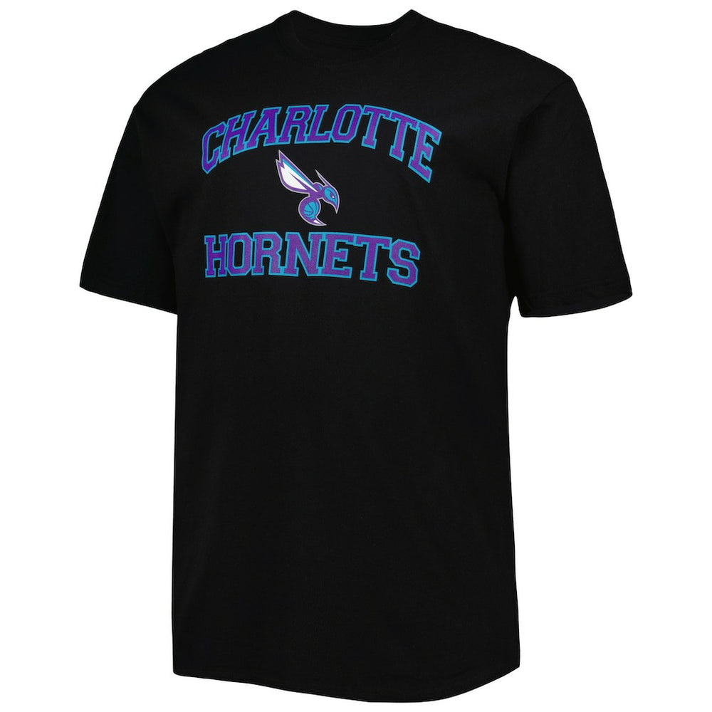 Charlotte Hornets Big & Tall Heart & Soul T-Shirt Black - NBA