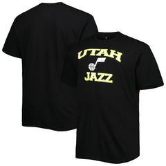 Utah Jazz Big & Tall Heart & Soul T-Shirt Black - NBA