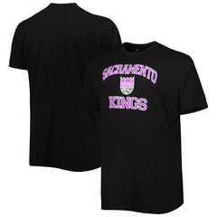 Sacramento Kings Big & Tall Heart & Soul T-Shirt Black - NBA