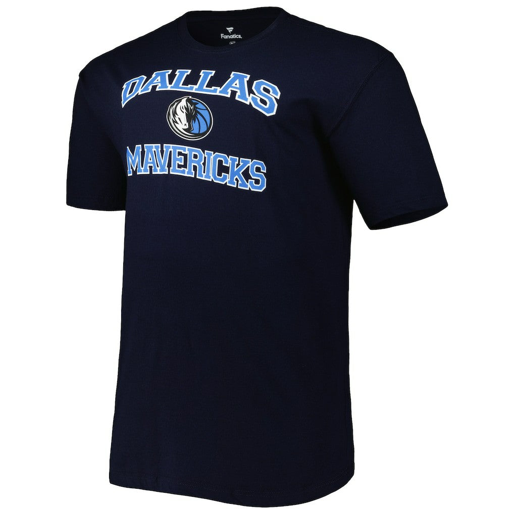 Dallas Mavericks Big & Tall Heart & Soul T-Shirt Navy - NBA
