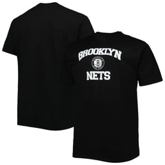 Brooklyn Nets Big & Tall Heart & Soul T-Shirt Black - NBA