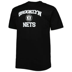 Brooklyn Nets Big & Tall Heart & Soul T-Shirt Black - NBA