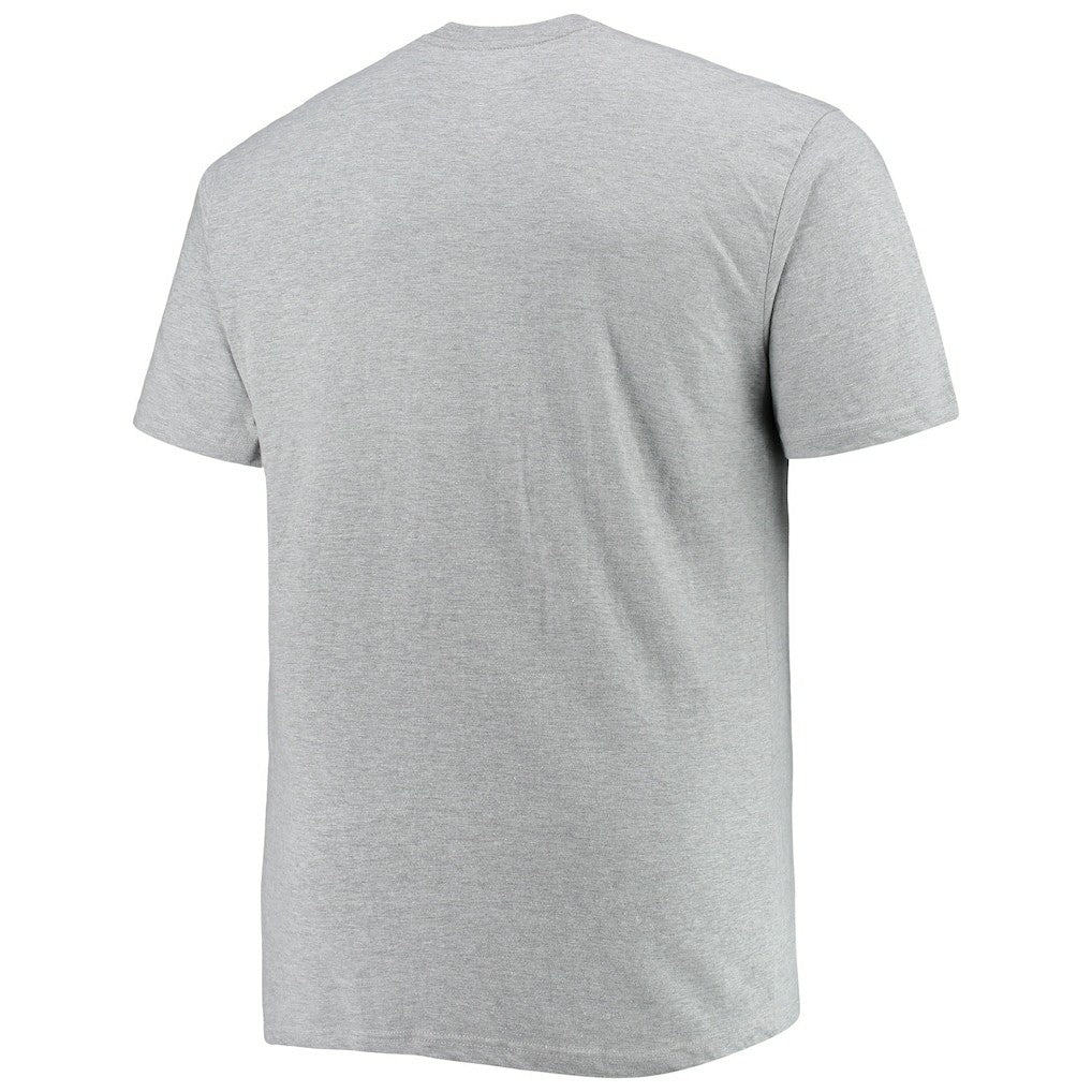 Brooklyn Nets Big & Tall Heart & Soul T-Shirt Heathered Gray - NBA