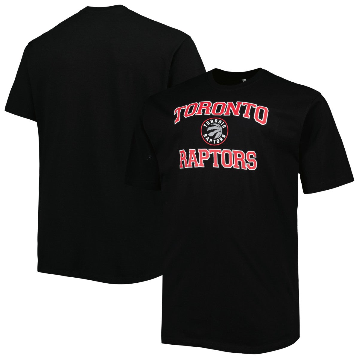 Toronto Raptors Big & Tall Heart & Soul T-Shirt Black - NBA