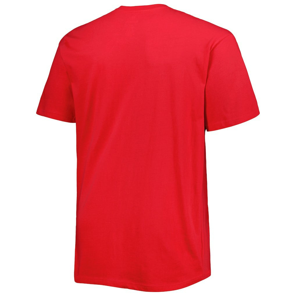 Houston Rockets Big & Tall Heart & Soul T-Shirt Red - NBA