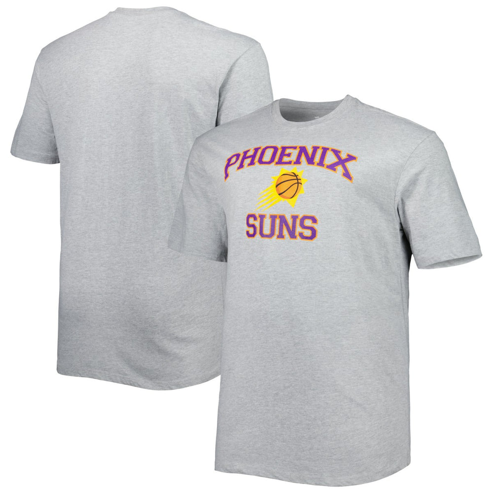 Phoenix Suns Big & Tall Heart & Soul T-Shirt Heathered Gray - NBA