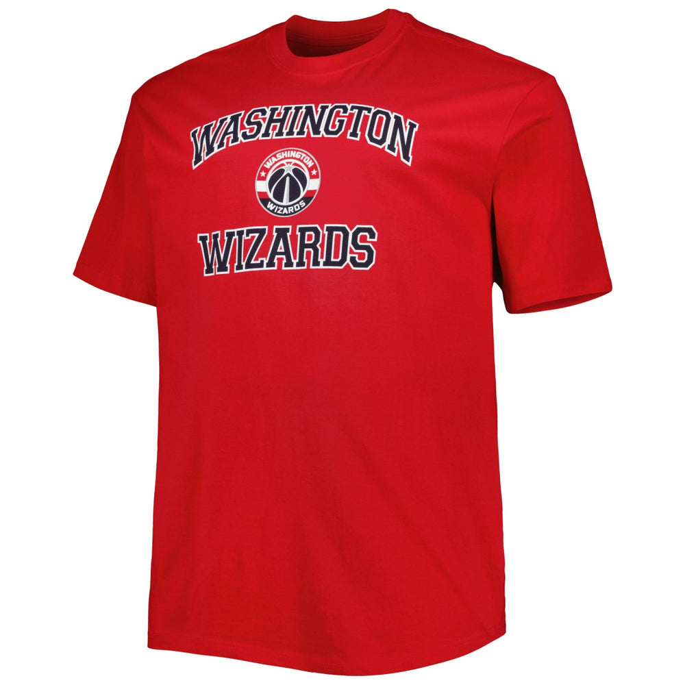 Washington Wizards Big & Tall Heart & Soul T-Shirt Red - NBA