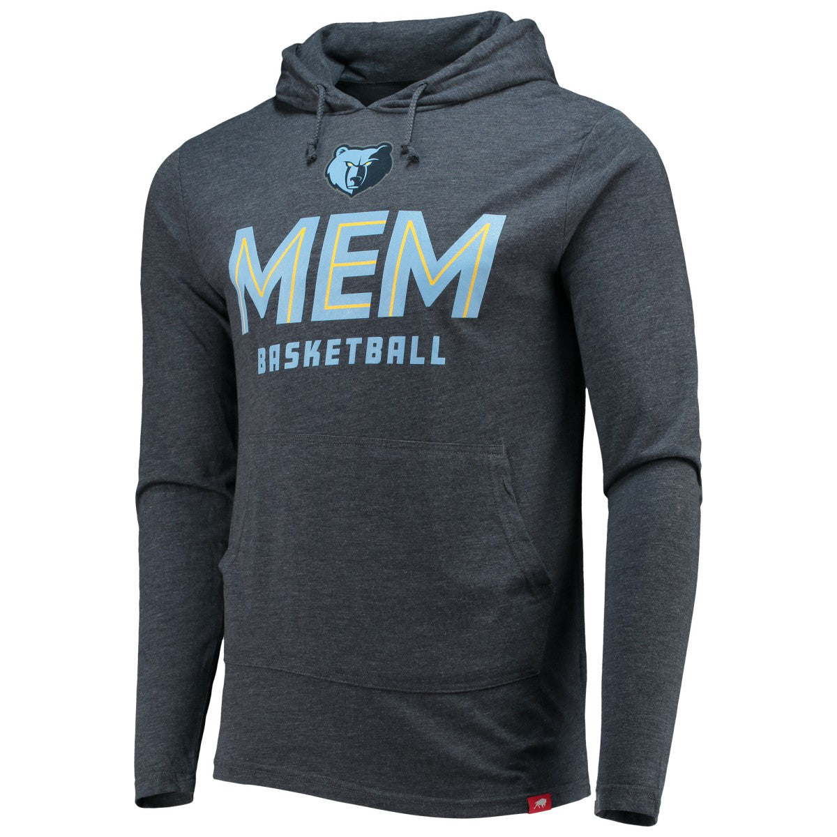 Memphis Grizzlies Sportiqe Practice Shoot Around Rowan Tri-Blend Pullover Hoodie Heathered Navy - NBA