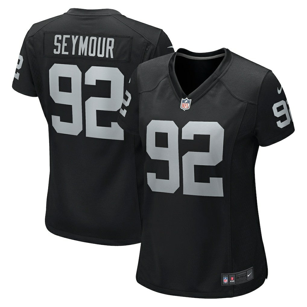 Richard Seymour Las Vegas Raiders Women's Retired Player Game Jersey Black | Nike for Sale