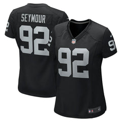 Richard Seymour Las Vegas Raiders Women's Retired Player Game Jersey Black | Nike for Sale