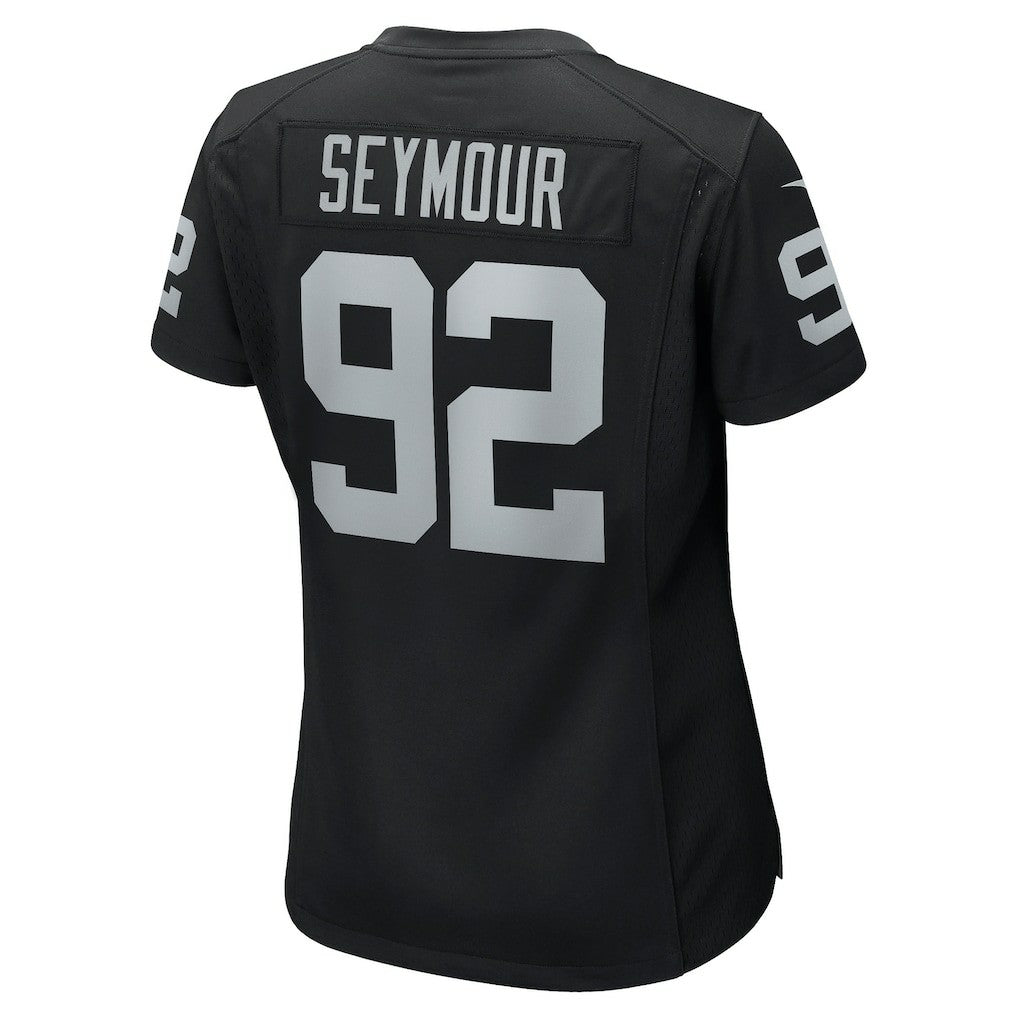 Richard Seymour Las Vegas Raiders Women's Retired Player Game Jersey Black | Nike for Sale