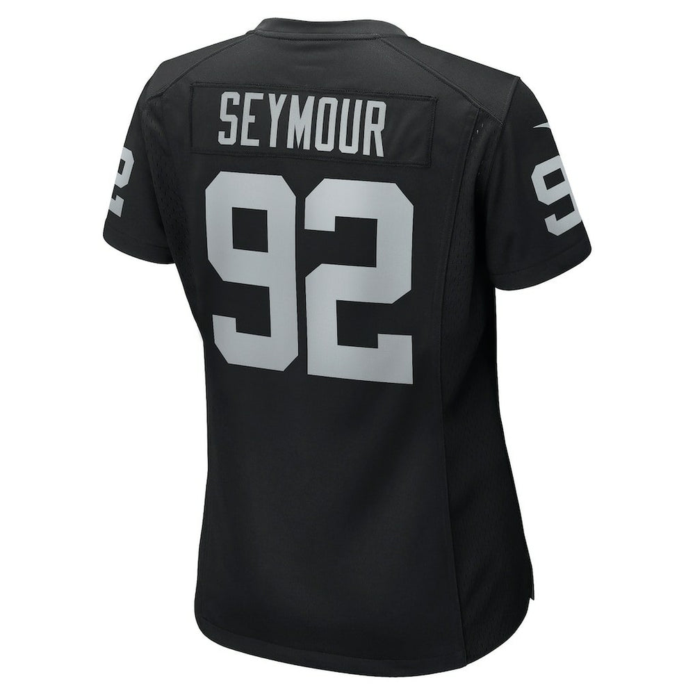 Richard Seymour Las Vegas Raiders Women's Retired Player Game Jersey Black | Nike for Sale