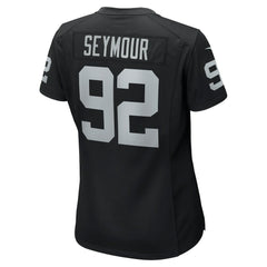 Richard Seymour Las Vegas Raiders Women's Retired Player Game Jersey Black | Nike for Sale