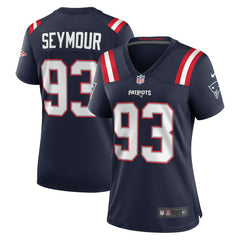 Richard Seymour New England Patriots Women's Retired Player Game Jersey Navy | Nike for Sale